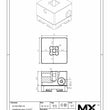MaxxMacro (System 3R) Brass Pocket Electrode Holder S15 print
