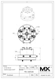 MaxxMacro (D/C) 70 Pneumatic Chuck With Adjustable Base