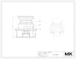MaxxMacro (D/C) Manuel de performance 60527 Barre de traction en acier inoxydable