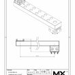 Maxx-ER 50 Extension de mandrin horizontal de 12 pouces