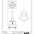 Maxx-ER (Erowa) Probe  ER-008638 Centering Sensor Stationary 8MM TIP print