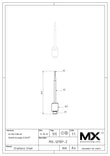 MaxxMacro (D/C) & Maxx-ER Embout de rechange pour sonde à ressort 2 mm