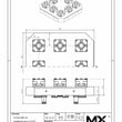 MaxxUPC (Erowa) Multi 8 MaxxMacro QuickChuck UPC Pallet Print