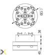 Maxx-ER (Erowa) 37970 EDM Pneumatic Chuck D100 print